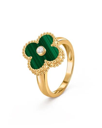 DIAMOND CLOVER RING