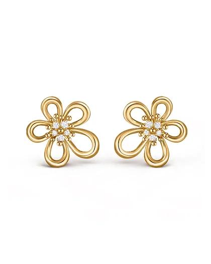 LACEFLORAL EARRINGS